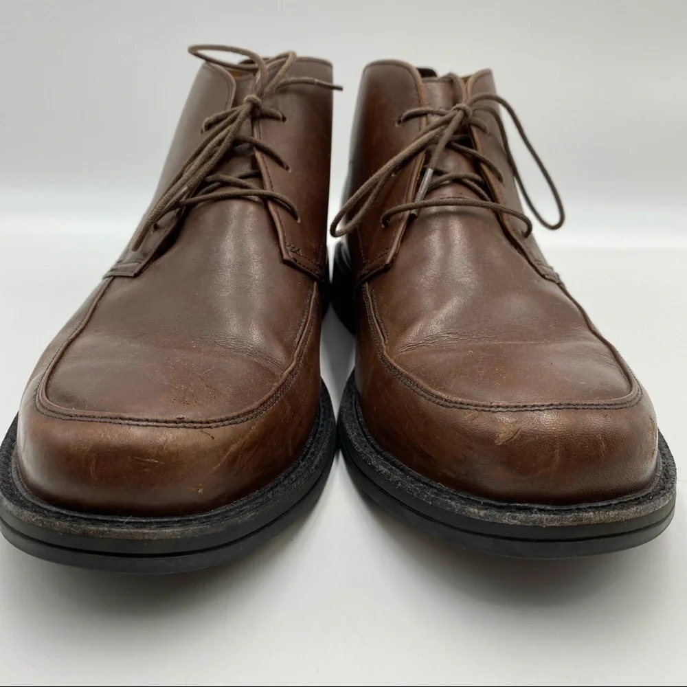 Timberland Genuine Leather Chukka Boots Size 10.5 Brown Smart Comfort System - Picture 3 of 16